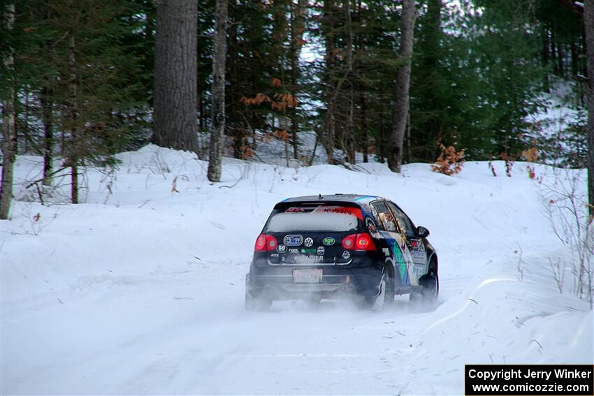 Scott James / Michelle Donovan VW GTI on SS15, Agren-Hunters II.