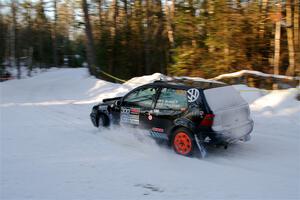Chase Blakely / Mike Callaway VW GTI GLX on SS15, Agren-Hunters II.