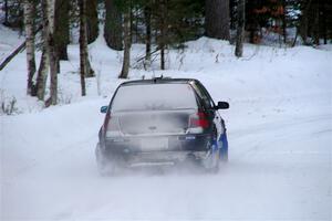 Chase Blakely / Mike Callaway VW GTI GLX on SS15, Agren-Hunters II.