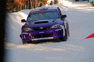 Nick Pysklyvets / Roman Romanchuk Subaru WRX STi on SS15, Agren-Hunters II.