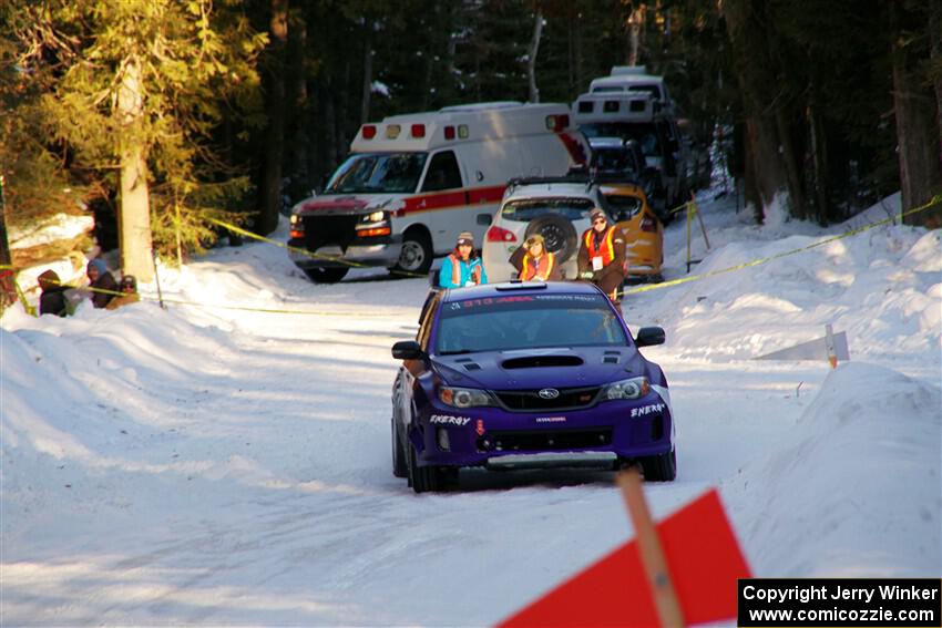 Nick Pysklyvets / Roman Romanchuk Subaru WRX STi on SS15, Agren-Hunters II.