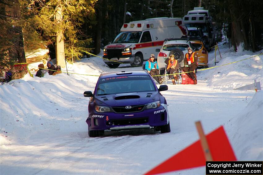 Nick Pysklyvets / Roman Romanchuk Subaru WRX STi on SS15, Agren-Hunters II.