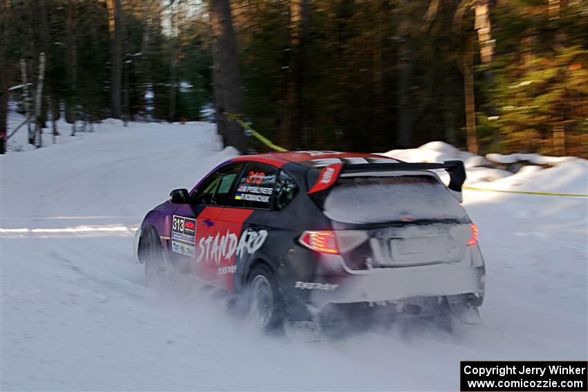 Nick Pysklyvets / Roman Romanchuk Subaru WRX STi on SS15, Agren-Hunters II.