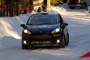 John Barnett / Lucas Laeser Ford Fiesta ST on SS15, Agren-Hunters II.