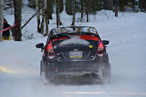John Barnett / Lucas Laeser Ford Fiesta ST on SS15, Agren-Hunters II.