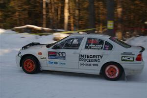 Steve Rowlands / Tessa Jordan BMW 330i on SS15, Agren-Hunters II.