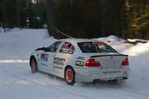 Steve Rowlands / Tessa Jordan BMW 330i on SS15, Agren-Hunters II.