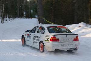 Steve Rowlands / Tessa Jordan BMW 330i on SS15, Agren-Hunters II.