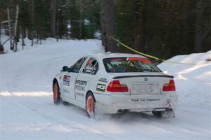 Steve Rowlands / Tessa Jordan BMW 330i on SS15, Agren-Hunters II.