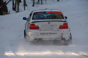 Steve Rowlands / Tessa Jordan BMW 330i on SS15, Agren-Hunters II.