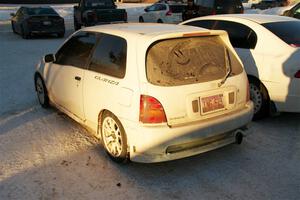 A Toyota Starlet Glanza V was at the event.
