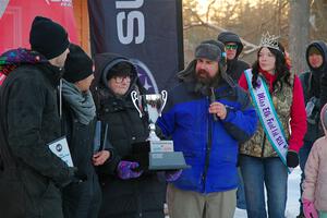 Chris Nonack and Sara Nonack were winners of the Krolikowski Kup, presented by Cindy Krolikowski.