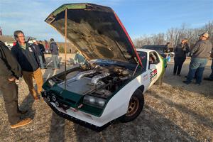 Chris Martise / Elisha Papanicolaou Chevy Camaro at Thursday night's RallyFest.