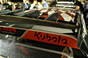 Pat Moro / Ole Holter Chevy Sonic LT1 at Thursday night's RallyFest.