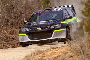 Pat Moro / Ole Holter Chevy Sonic LT1 on SS1, Hazel Creek I.