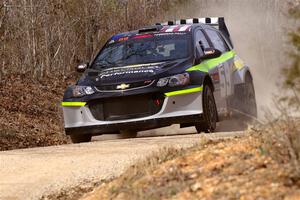 Pat Moro / Ole Holter Chevy Sonic LT1 on SS1, Hazel Creek I.