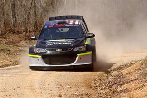 Pat Moro / Ole Holter Chevy Sonic LT1 on SS1, Hazel Creek I.