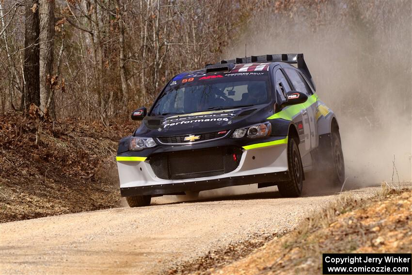 Pat Moro / Ole Holter Chevy Sonic LT1 on SS1, Hazel Creek I.
