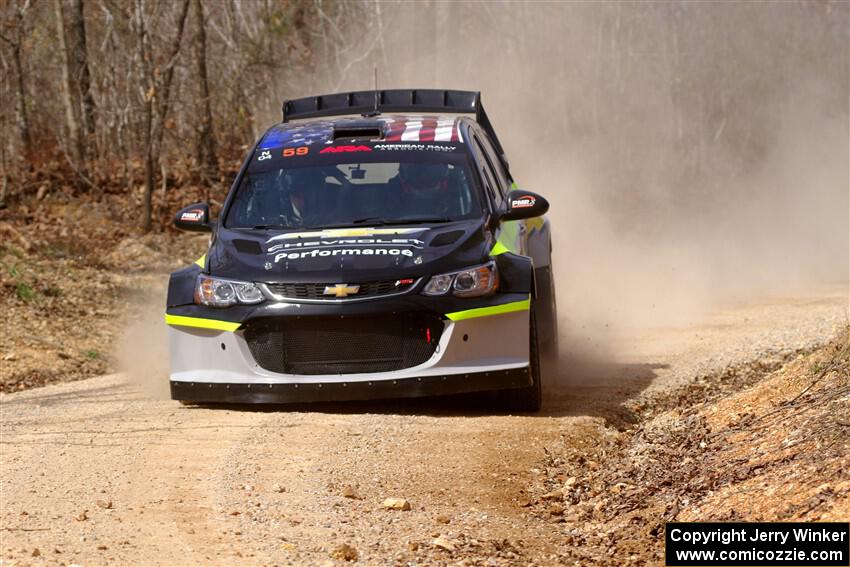 Pat Moro / Ole Holter Chevy Sonic LT1 on SS1, Hazel Creek I.