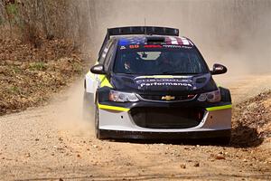Pat Moro / Ole Holter Chevy Sonic LT1 on SS1, Hazel Creek I.
