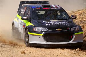 Pat Moro / Ole Holter Chevy Sonic LT1 on SS1, Hazel Creek I.