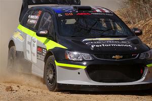 Pat Moro / Ole Holter Chevy Sonic LT1 on SS1, Hazel Creek I.