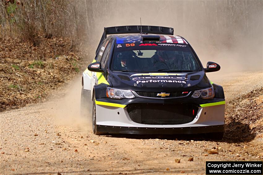 Pat Moro / Ole Holter Chevy Sonic LT1 on SS1, Hazel Creek I.