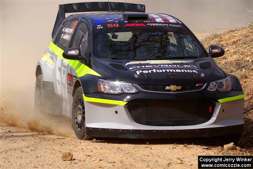 Pat Moro / Ole Holter Chevy Sonic LT1 on SS1, Hazel Creek I.