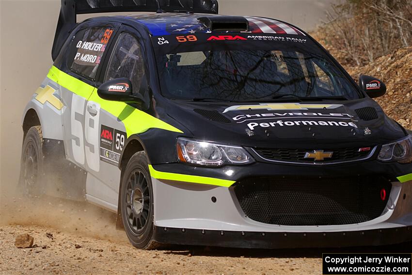 Pat Moro / Ole Holter Chevy Sonic LT1 on SS1, Hazel Creek I.