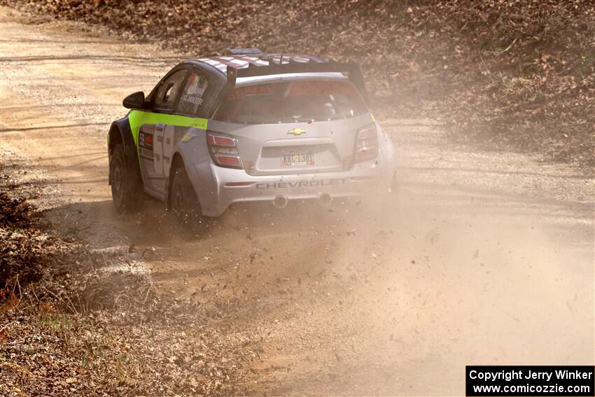 Pat Moro / Ole Holter Chevy Sonic LT1 on SS1, Hazel Creek I.