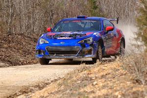 Santiago Iglesias / Cray Dumeah Subaru BRZ on SS1, Hazel Creek I.