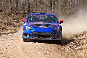 Santiago Iglesias / Cray Dumeah Subaru BRZ on SS1, Hazel Creek I.