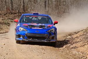 Santiago Iglesias / Cray Dumeah Subaru BRZ on SS1, Hazel Creek I.
