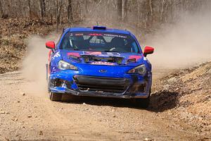 Santiago Iglesias / Cray Dumeah Subaru BRZ on SS1, Hazel Creek I.