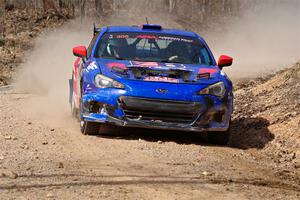 Santiago Iglesias / Cray Dumeah Subaru BRZ on SS1, Hazel Creek I.