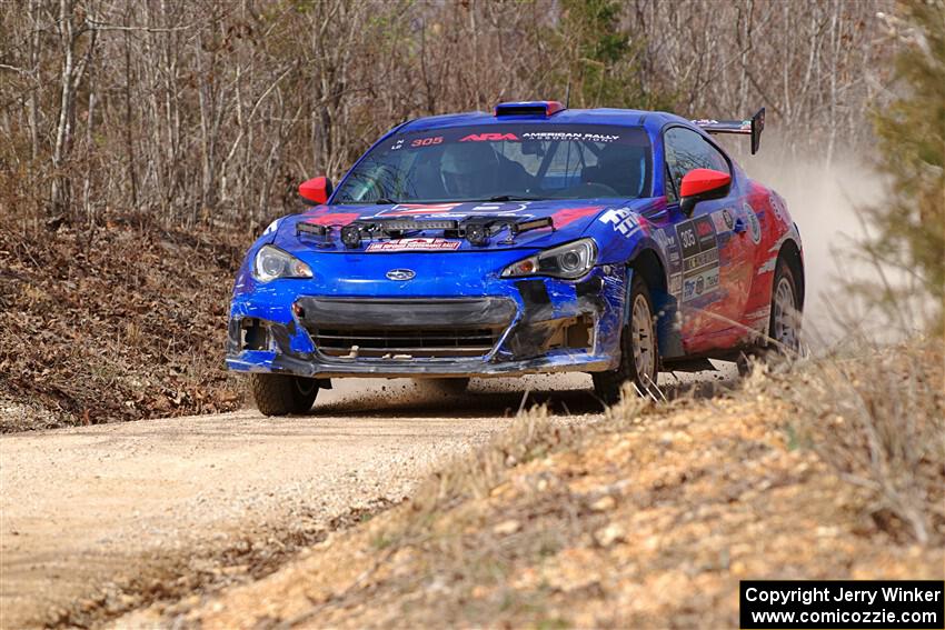 Santiago Iglesias / Cray Dumeah Subaru BRZ on SS1, Hazel Creek I.