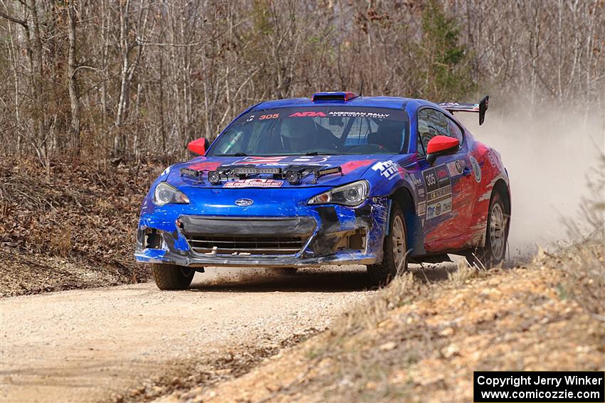 Santiago Iglesias / Cray Dumeah Subaru BRZ on SS1, Hazel Creek I.
