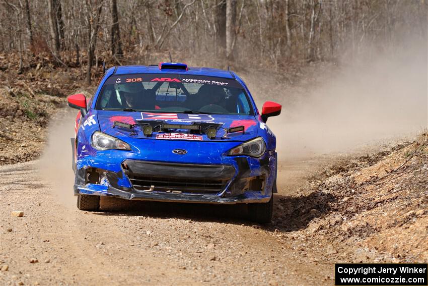 Santiago Iglesias / Cray Dumeah Subaru BRZ on SS1, Hazel Creek I.
