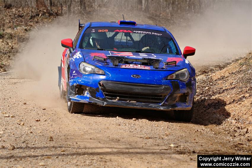Santiago Iglesias / Cray Dumeah Subaru BRZ on SS1, Hazel Creek I.