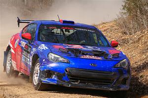 Santiago Iglesias / Cray Dumeah Subaru BRZ on SS1, Hazel Creek I.