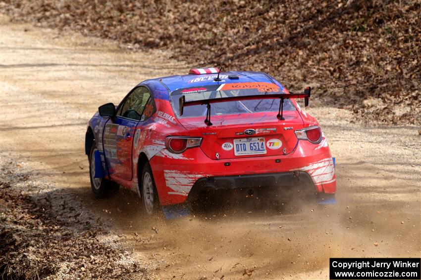 Santiago Iglesias / Cray Dumeah Subaru BRZ on SS1, Hazel Creek I.