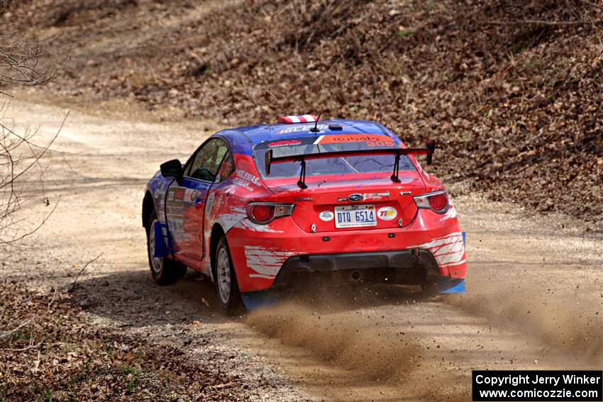 Santiago Iglesias / Cray Dumeah Subaru BRZ on SS1, Hazel Creek I.