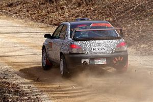 Peter Farrow / Michael Farrow Subaru WRX on SS1, Hazel Creek I.