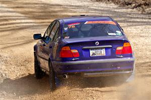 Mike Erickson / Eric Schlee BMW 323i on SS1, Hazel Creek I.