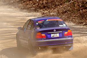 Mike Erickson / Eric Schlee BMW 323i on SS1, Hazel Creek I.