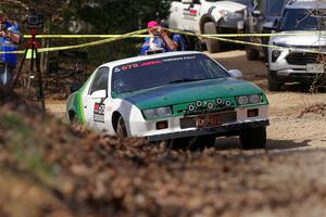 Chris Martise / Elisha Papanicolaou Chevy Camaro on SS1, Hazel Creek I.