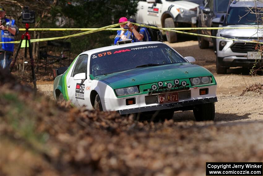 Chris Martise / Elisha Papanicolaou Chevy Camaro on SS1, Hazel Creek I.