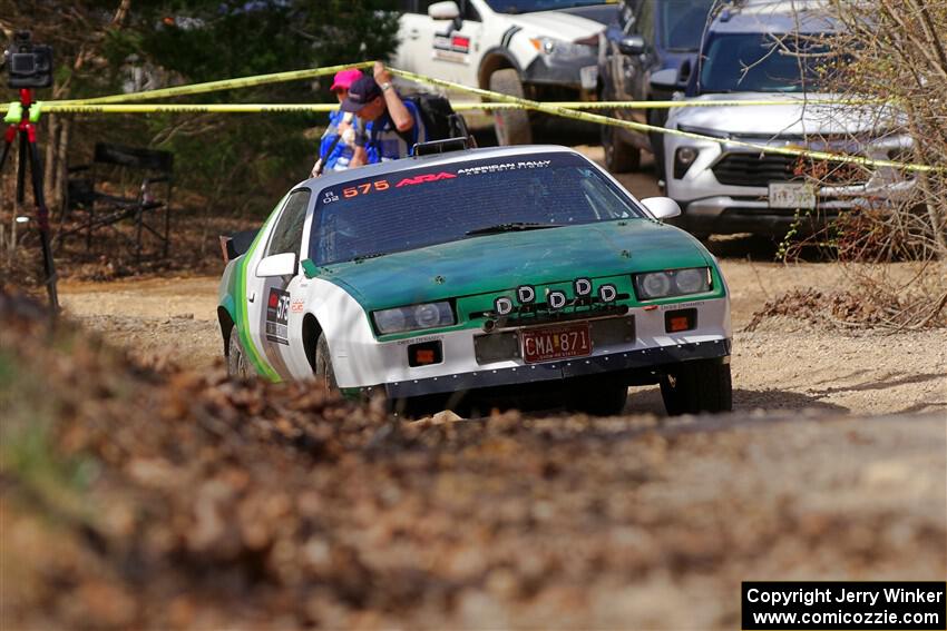 Chris Martise / Elisha Papanicolaou Chevy Camaro on SS1, Hazel Creek I.