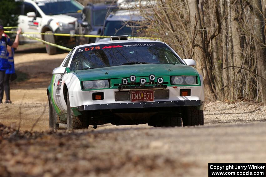 Chris Martise / Elisha Papanicolaou Chevy Camaro on SS1, Hazel Creek I.