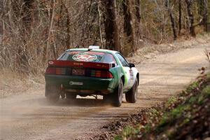 Chris Martise / Elisha Papanicolaou Chevy Camaro on SS1, Hazel Creek I.
